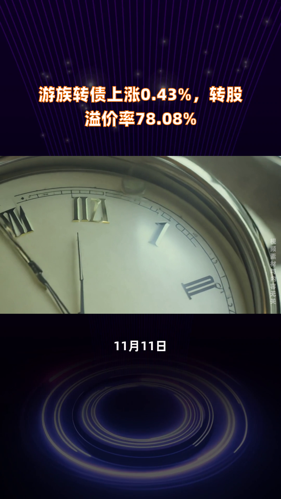 5月23日游族转债上涨0.23%，转股溢价率8.04%