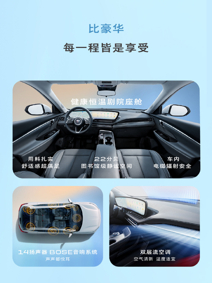 上汽通用汽车“新别克纯电E5”焕新上市