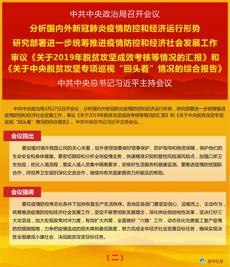 中共中央政治局召开会议 审议《党中央决策议事协调机构工作条例》 中共中央总书记习近平主持会议