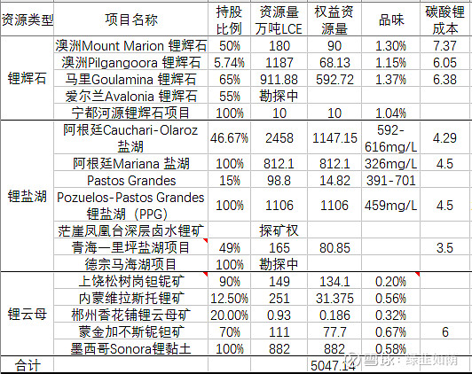赣锋锂业整合海外三块锂盐湖项目
